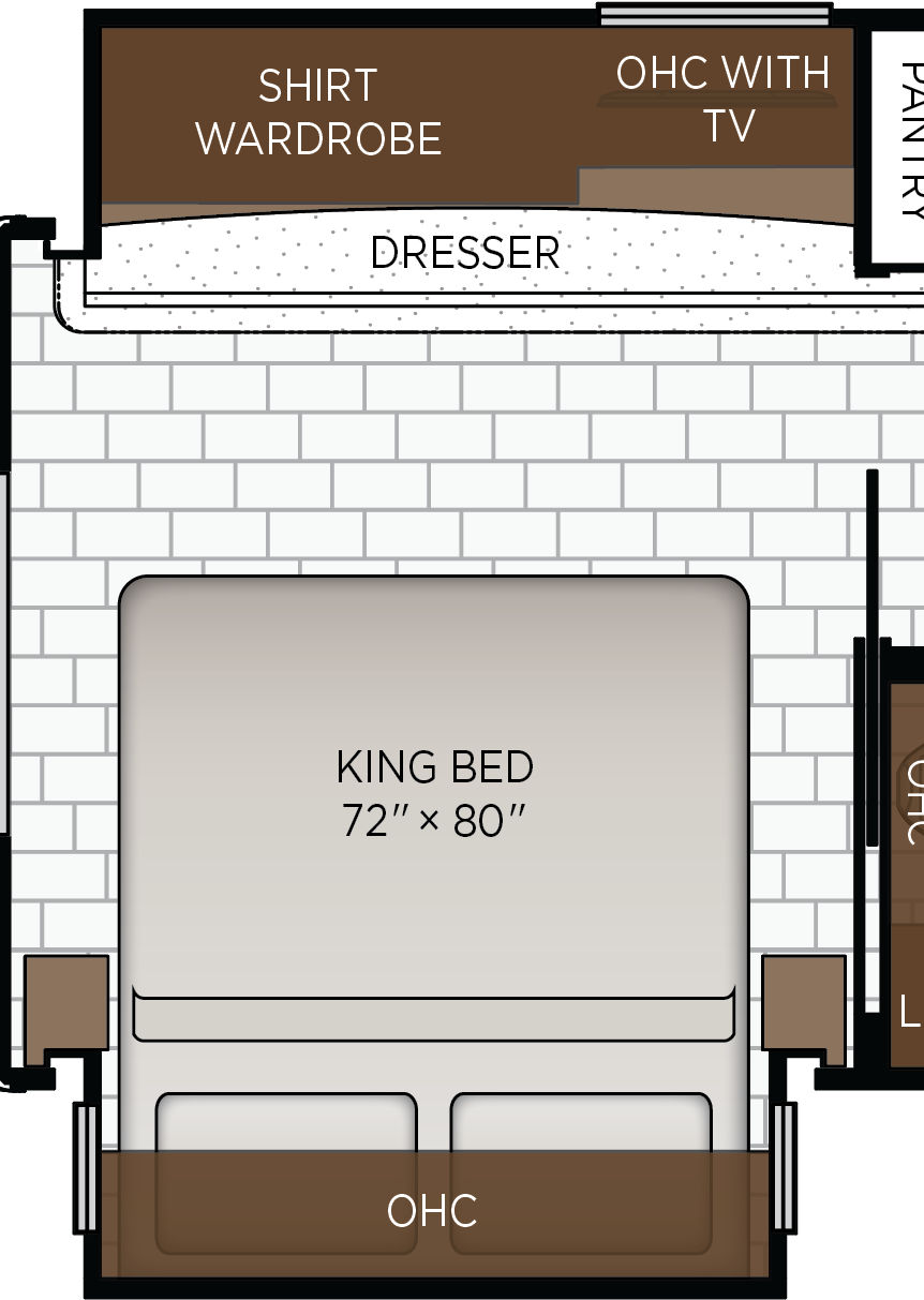 2027 Bay Star 3114 Bedroom Floorplan