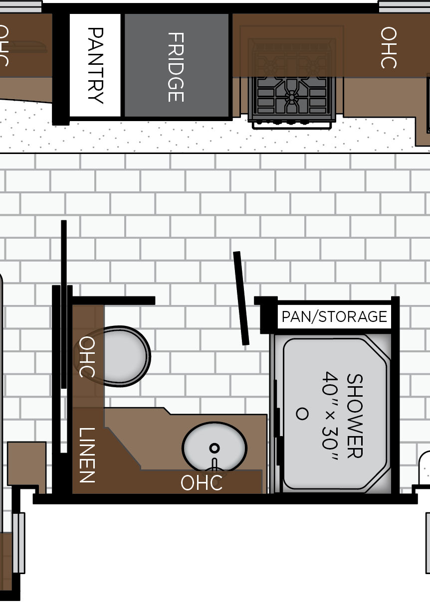 2027 Bay Star 3225 Bathroom Floorplan