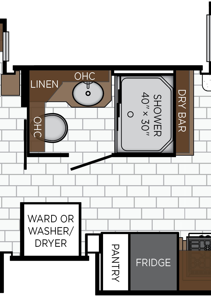 2027 Bay Star 3626 Bathroom Floorplan