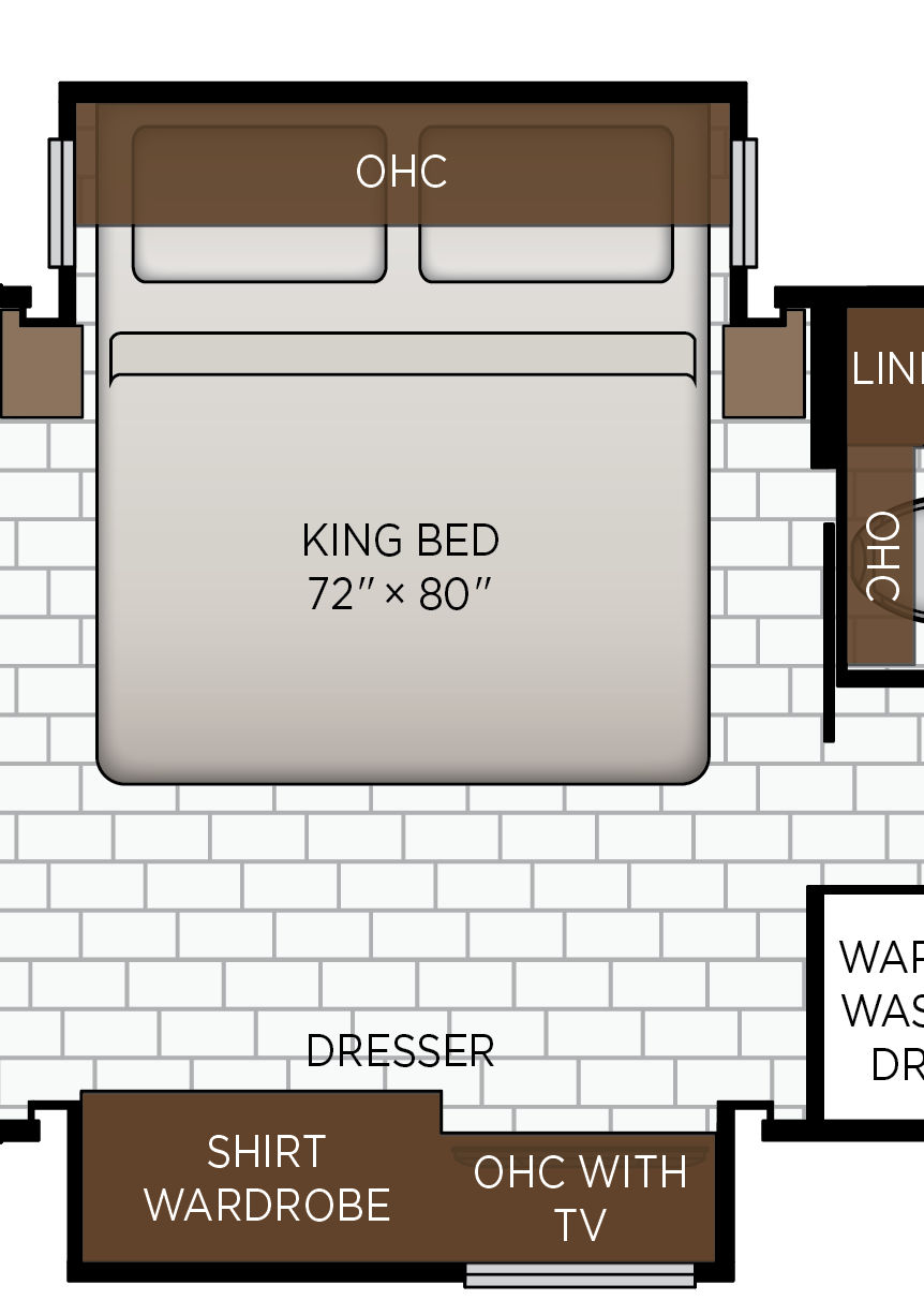 2027 Bay Star 3626 Bedroom Floorplan