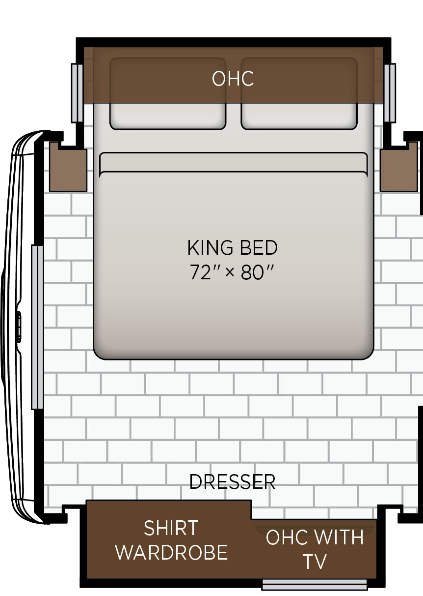 2027 Bay Star 3626 Exterior & Storage Floorplan