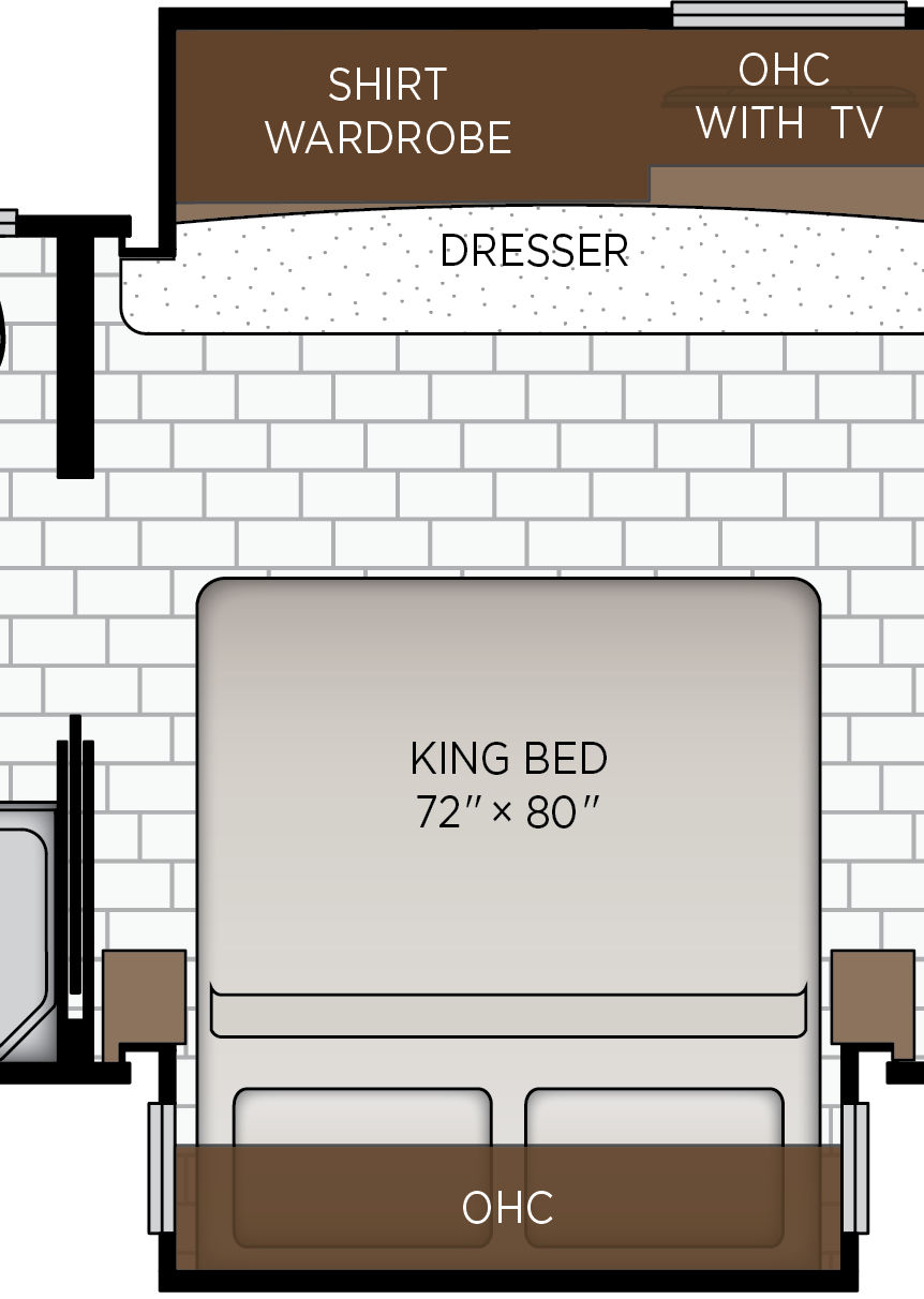 2027 Bay Star 3639 Bedroom Floorplan