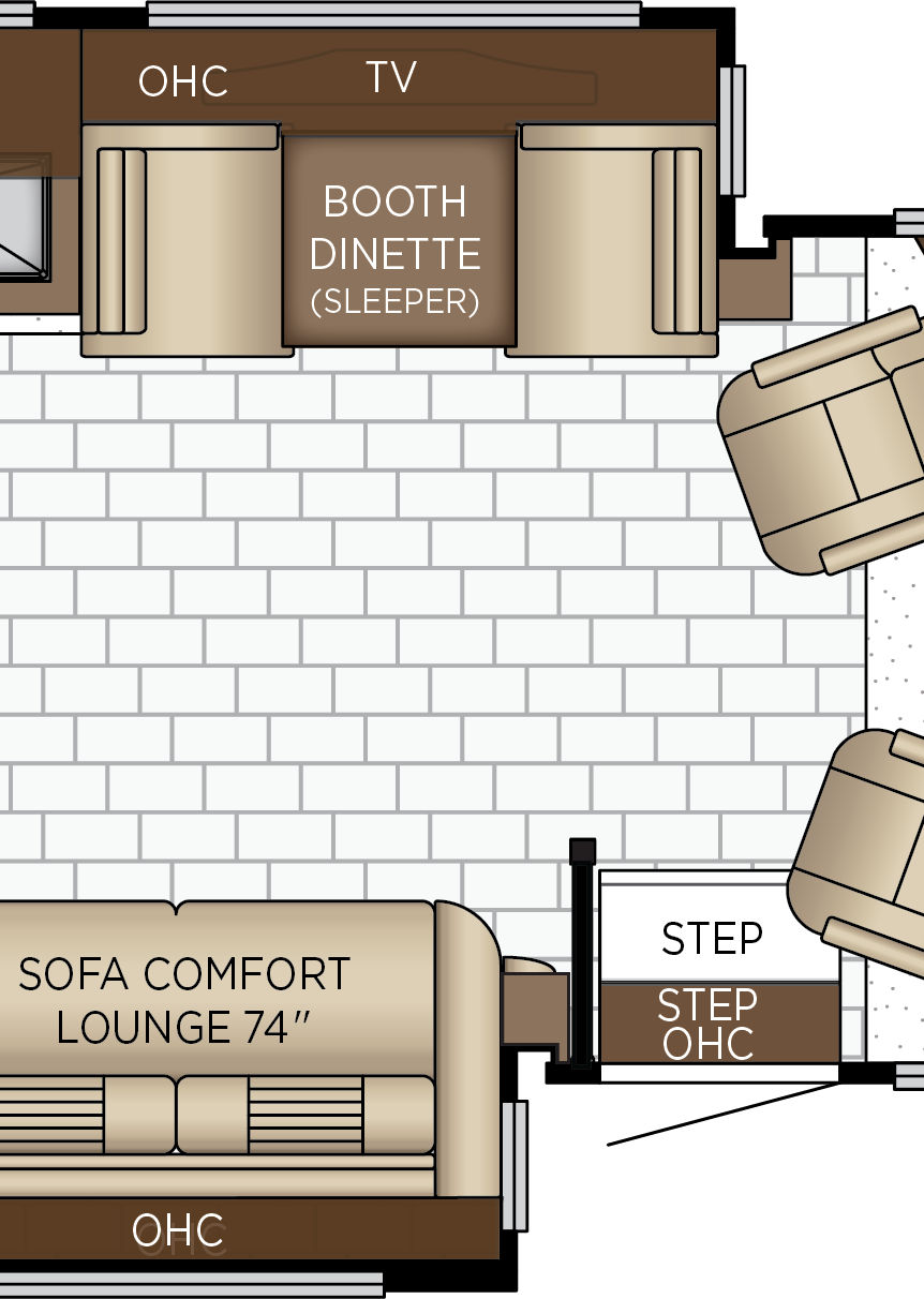 2027 Bay Star 3639 Cabin Floorplan