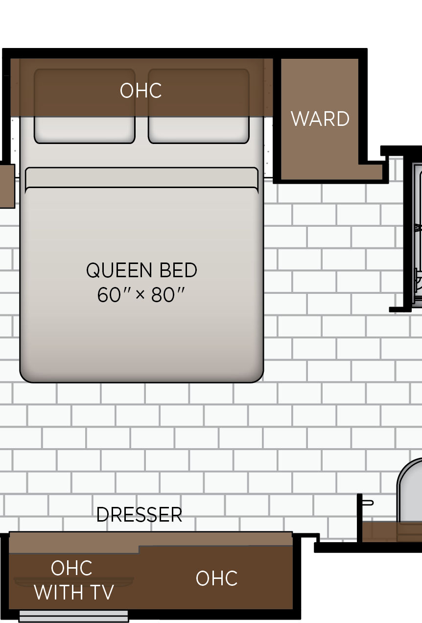 2027 Bay Star 3811 Bedroom Floorplan