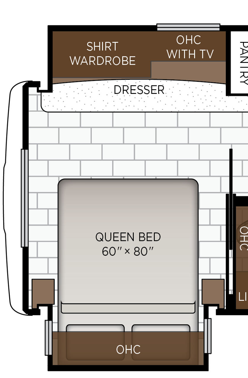 2027 Bay Star Sport 3014 Exterior & Storage Floorplan