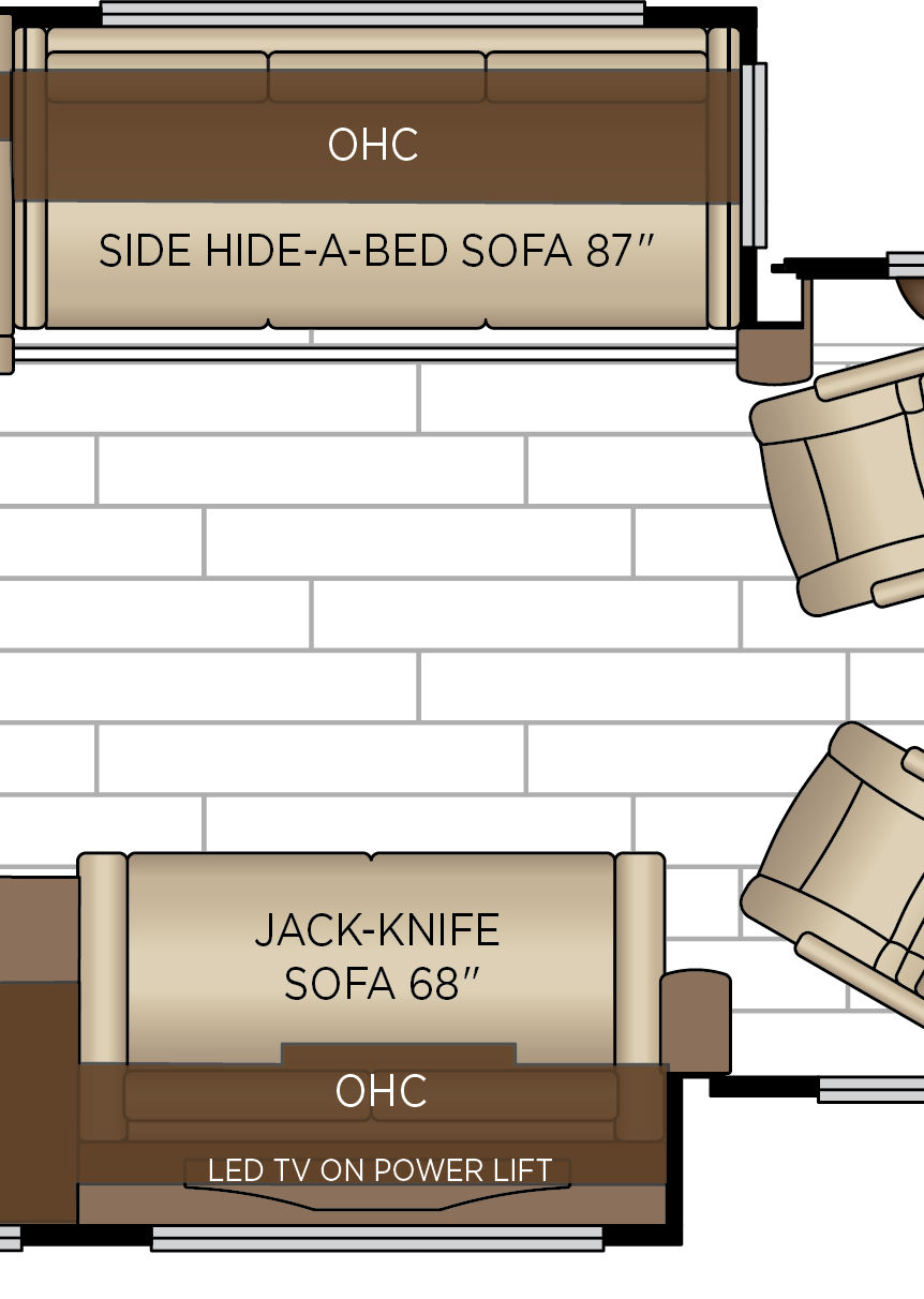 2027 Dutch Star 4081 Cabin Floorplan