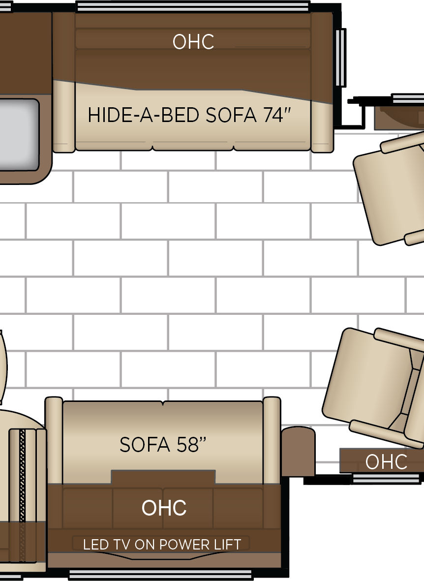 2027 Essex 4545 Cabin Floorplan