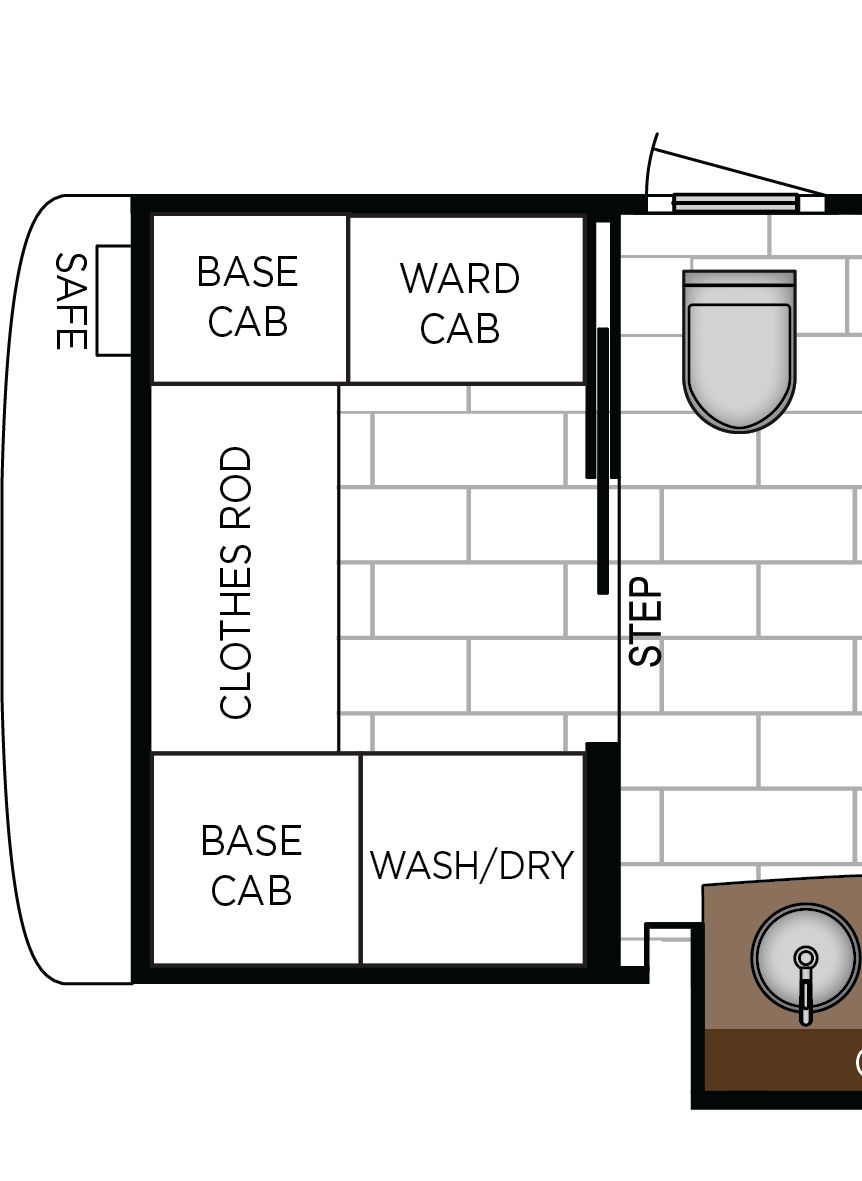 2027 Essex 4545 Exterior & Storage Floorplan