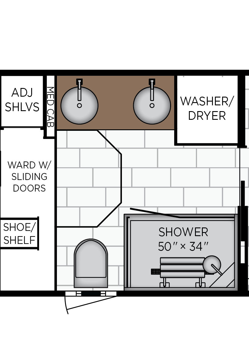2027 Essex 4551 Bathroom Floorplan