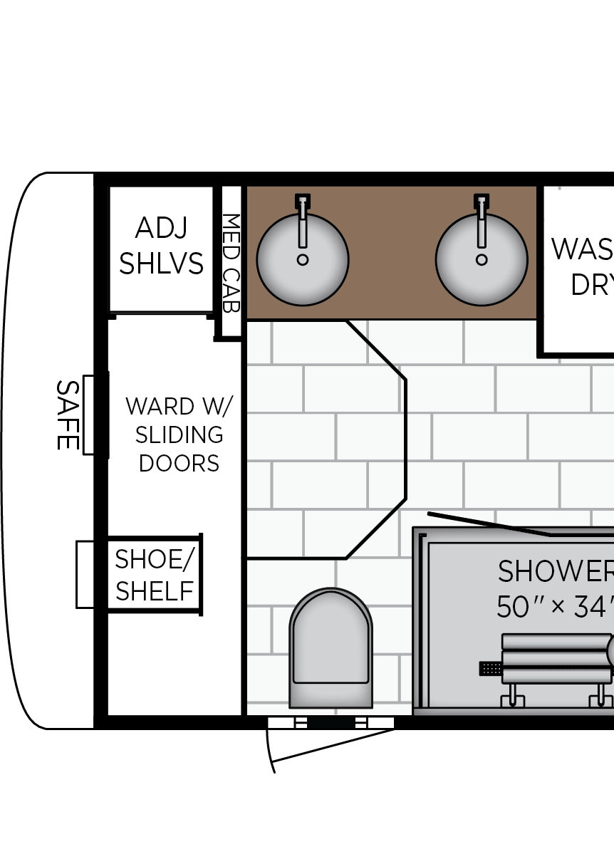 2027 Essex 4551 Exterior & Storage Floorplan