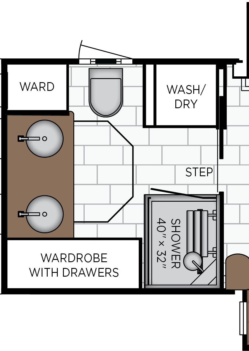 2027 Essex 4569 Bathroom Floorplan