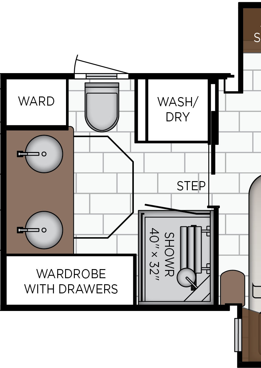 2027 Essex 4595 Bathroom Floorplan