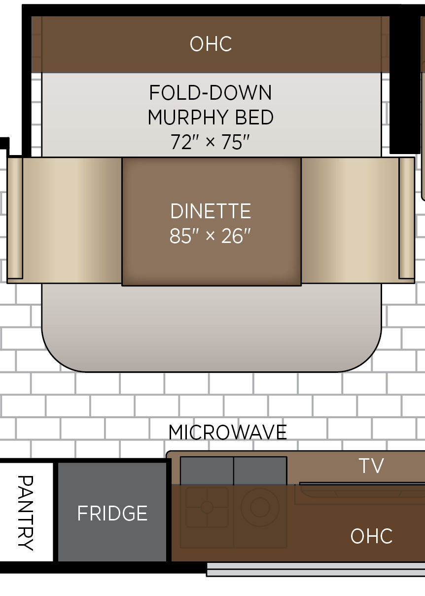 2027 Freedom Aire 2515 Bedroom Floorplan