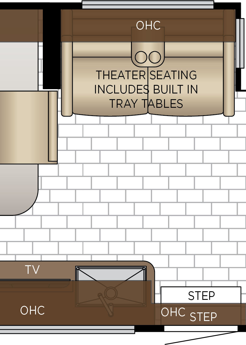 2027 Freedom Aire 2515 Cabin Floorplan