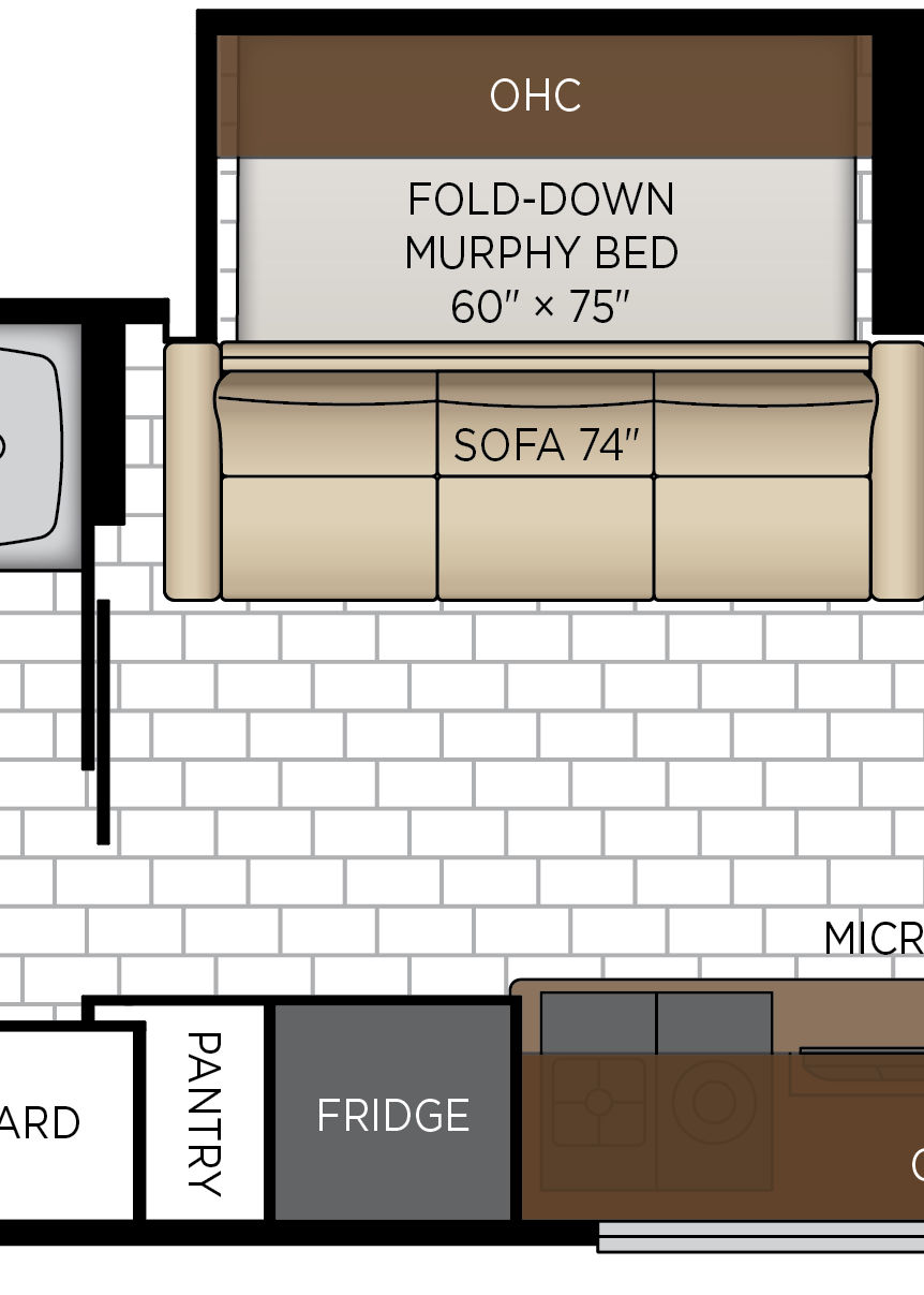 2027 Freedom Aire 2515 Bedroom Floorplan