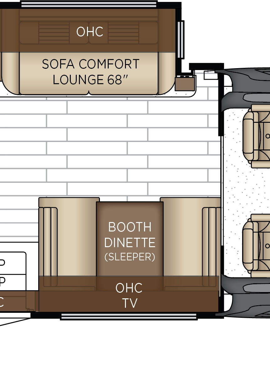 2027 Grand Star 3444 Cabin Floorplan