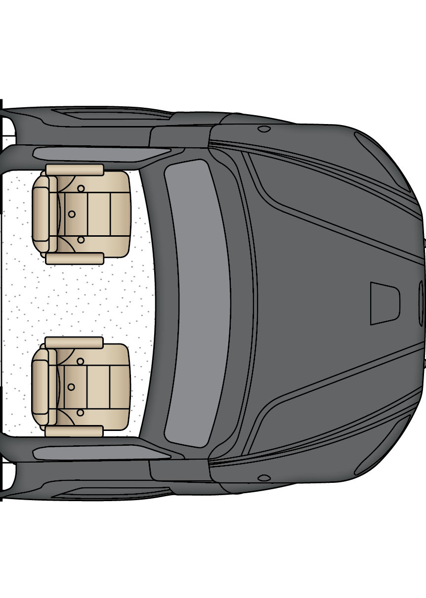 2027 Grand Star 3444 Cockpit Floorplan