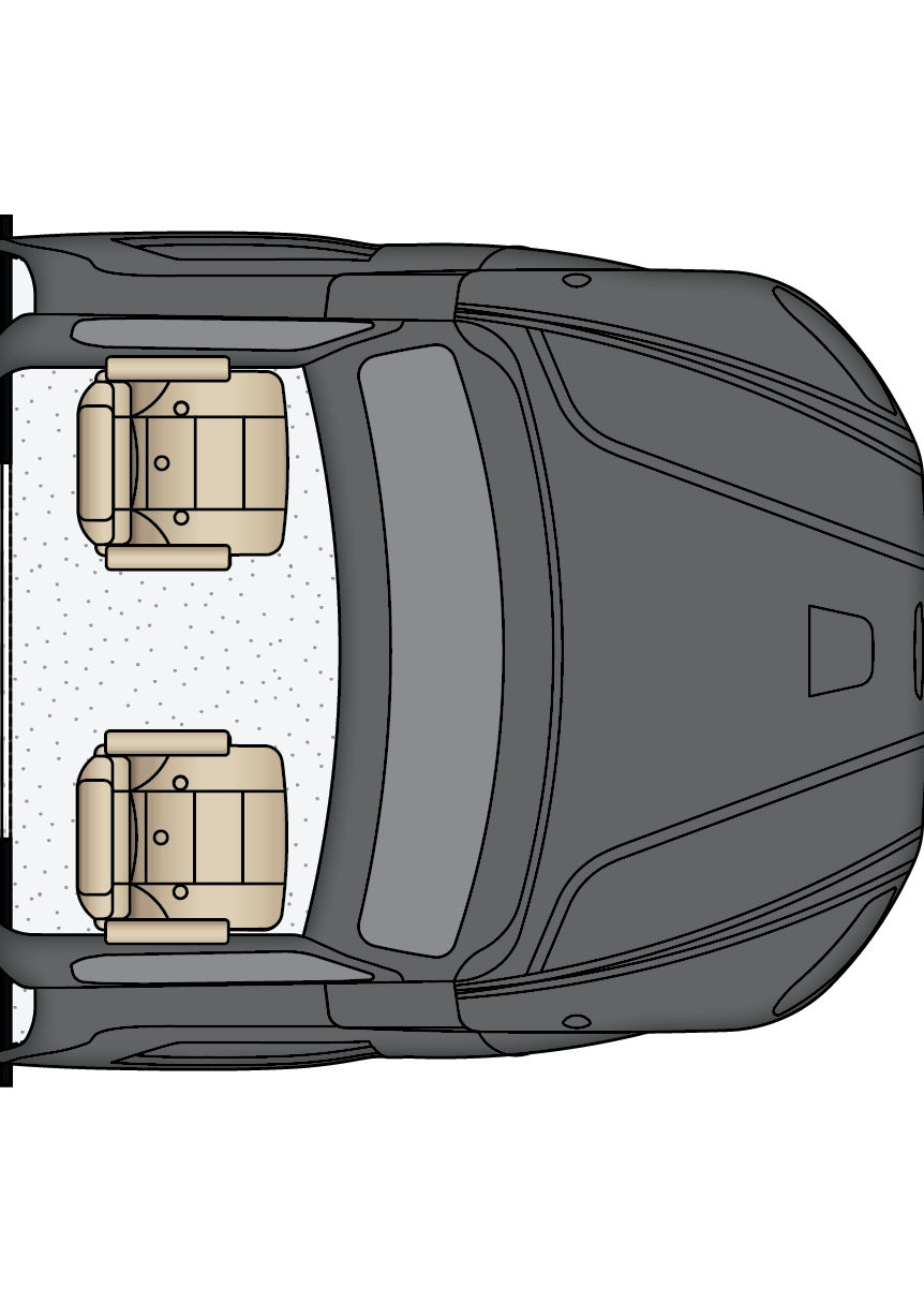 2027 Grand Star 3940 Cockpit Floorplan