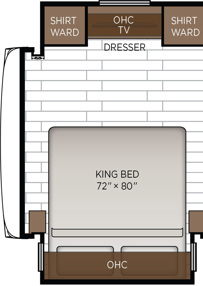 2027 Grand Star 3940 Exterior & Storage Floorplan