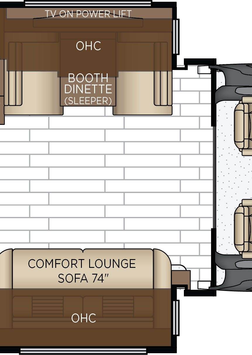 2027 Grand Star 3948 Cabin Floorplan