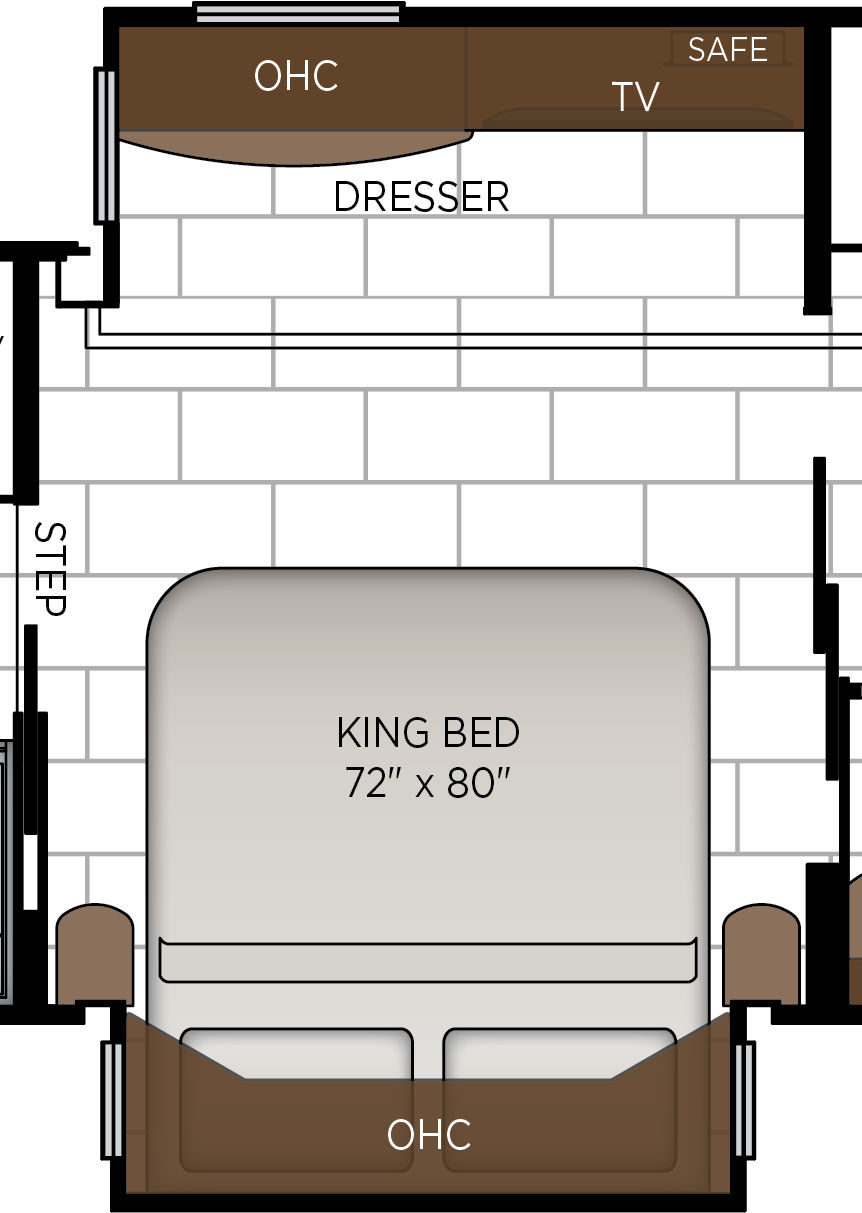 2027 London Aire 4551 Bedroom Floorplan