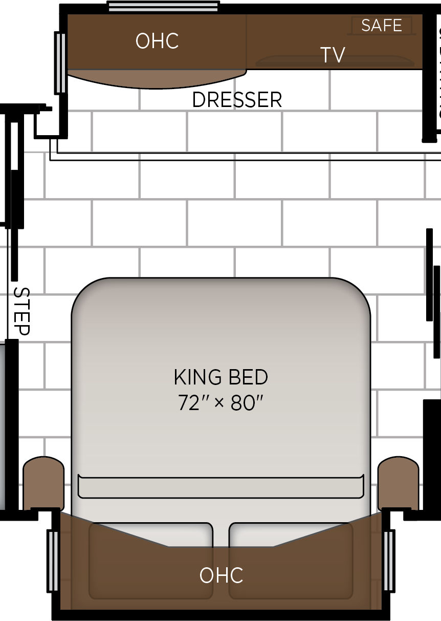 2027 London Aire 4569 Bedroom Floorplan