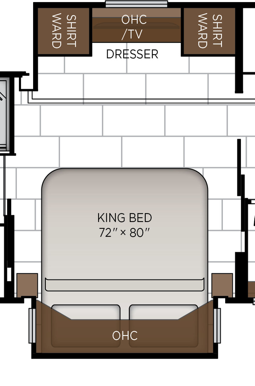 2027 Mountain Aire 4118 Bedroom Floorplan