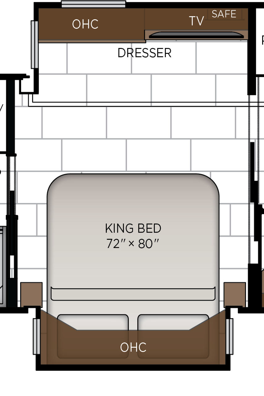 2027 Mountain Aire 4551 Bedroom Floorplan