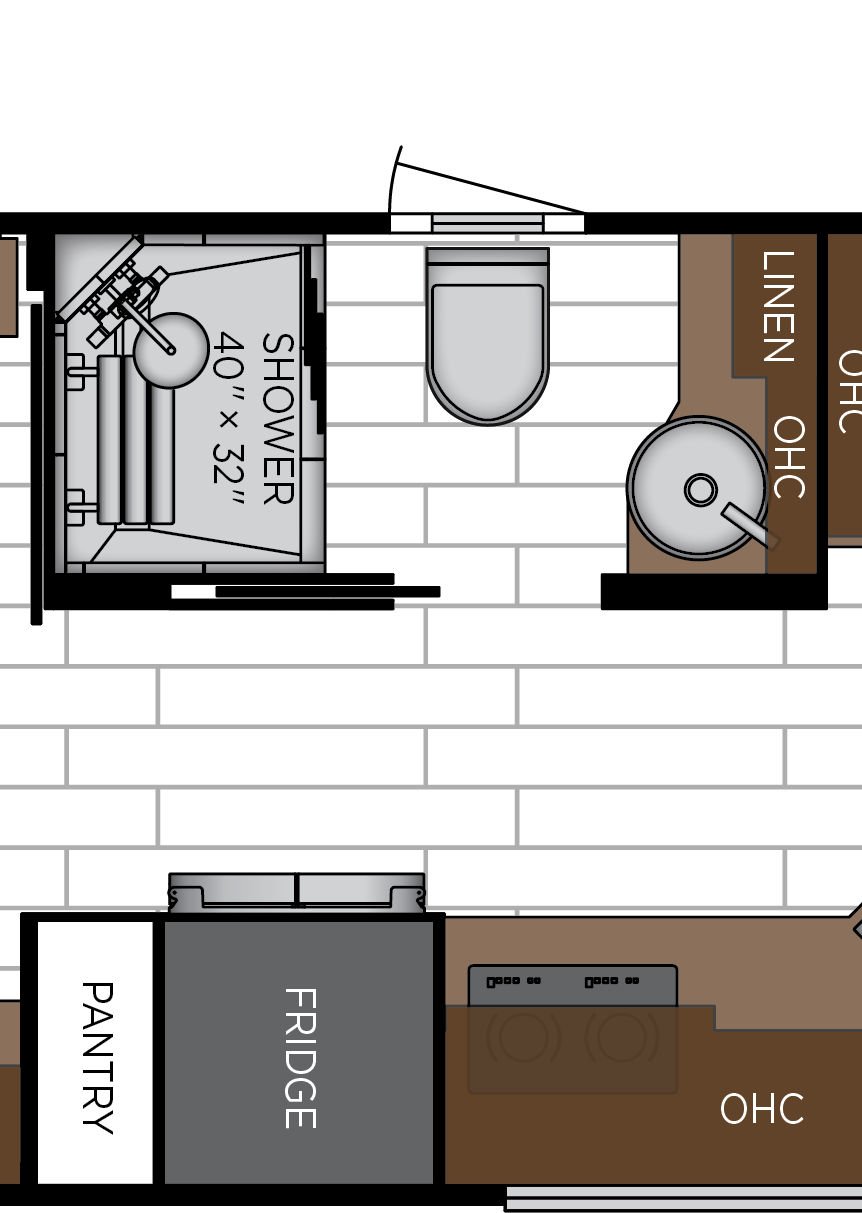 2027 New Aire 3543 Bathroom Floorplan