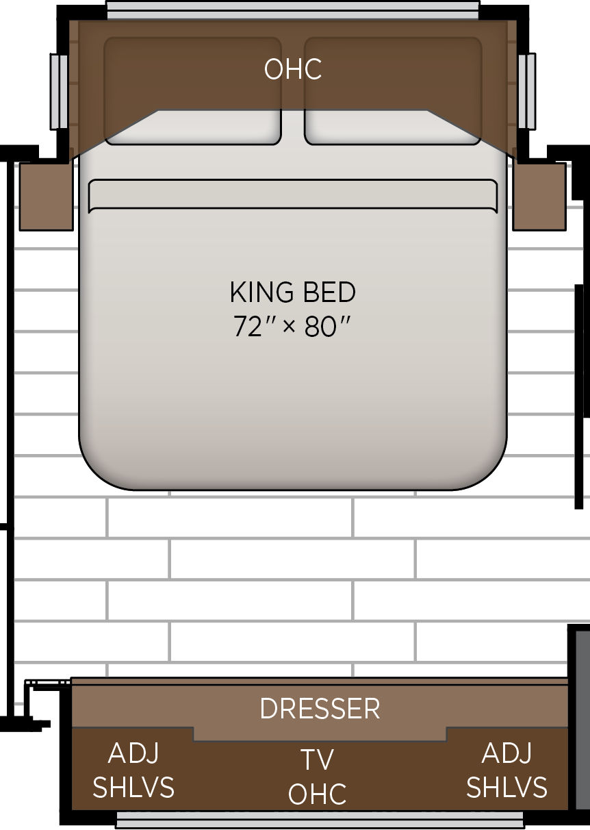 2027 New Aire 3545 Bedroom Floorplan