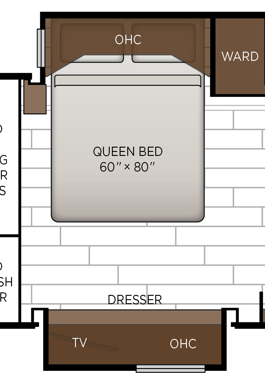 2027 Northern Star 4011 Bedroom Floorplan