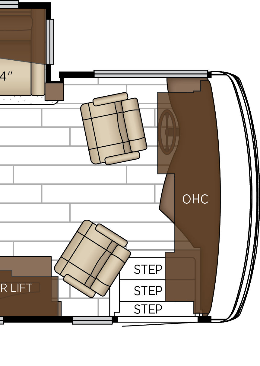 2027 Northern Star 4011 Cockpit Floorplan