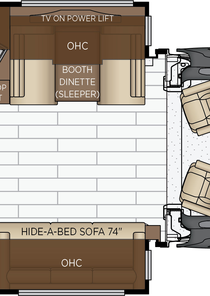 2027 Super Star 3731 Cabin Floorplan