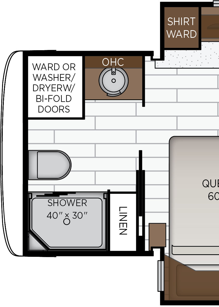2027 Super Star 3731 Exterior & Storage Floorplan