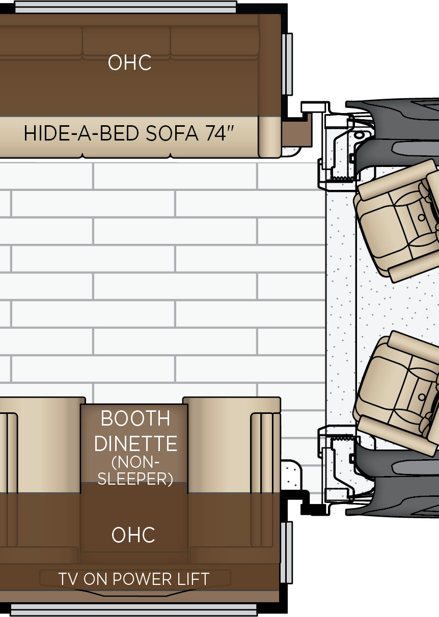 2027 Super Star 4040 Cabin Floorplan