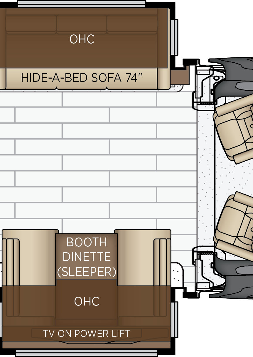 2027 Super Star 4059 Cabin Floorplan
