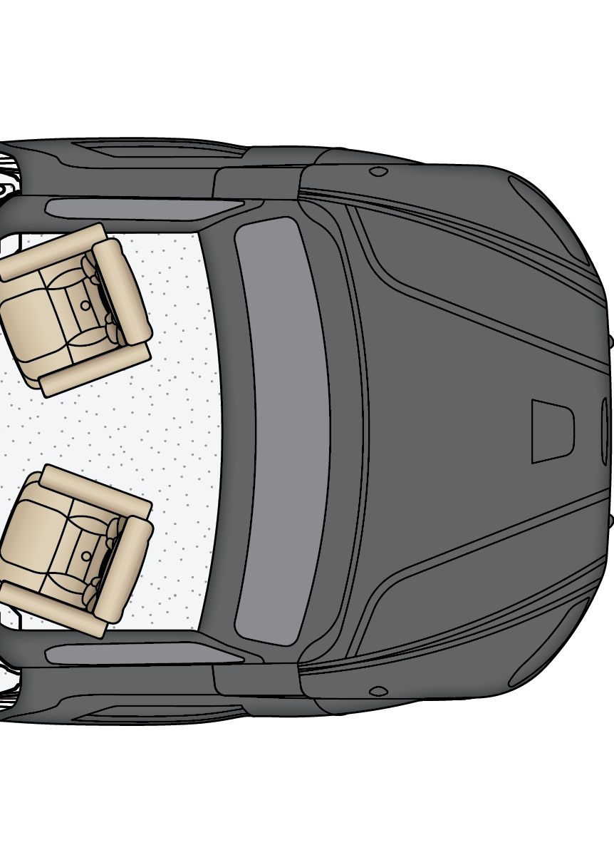 2027 Super Star 4059 Cockpit Floorplan