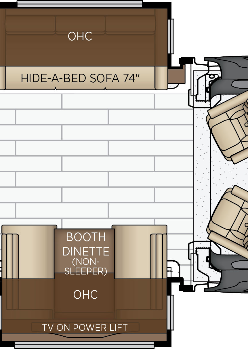 2027 Super Star 4140 Cabin Floorplan