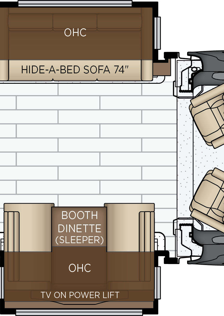 2027 Super Star 4159 Cabin Floorplan