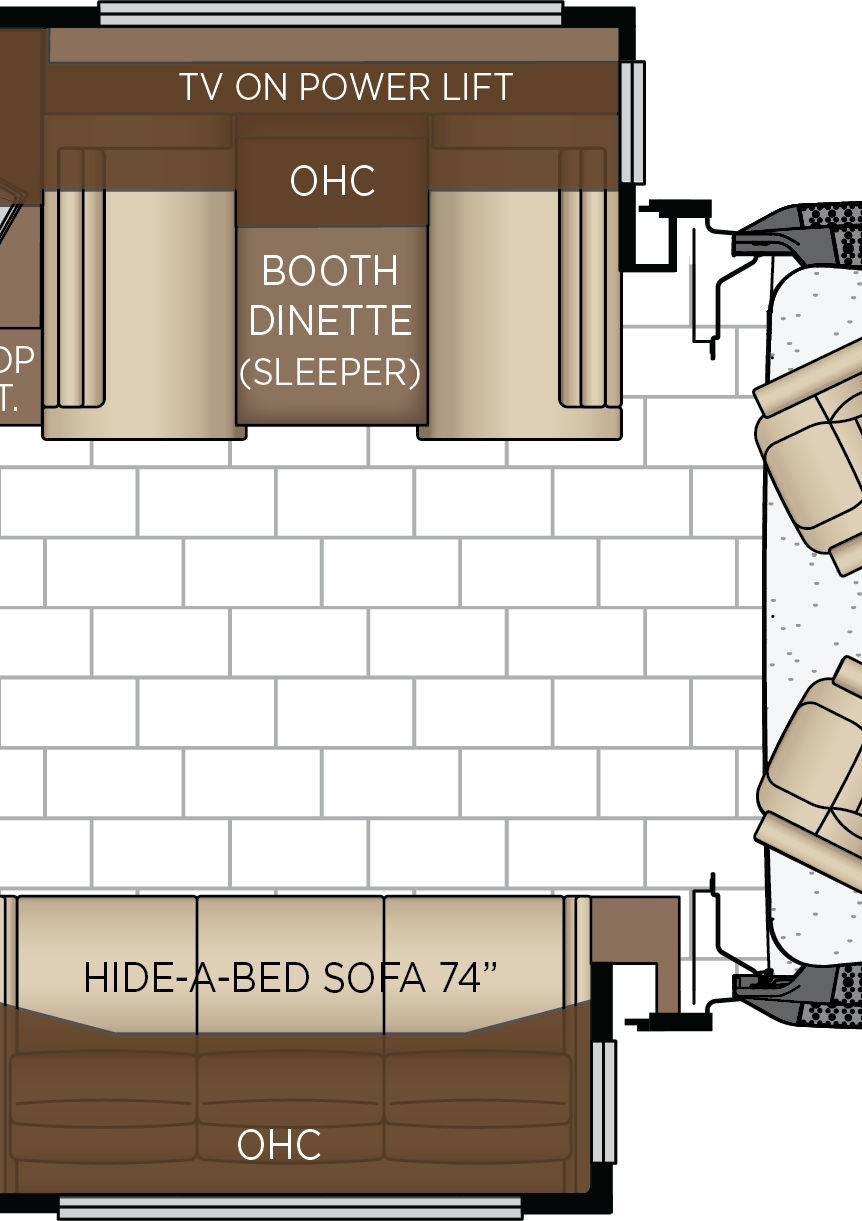 2027 Supreme Aire 4141 Cabin Floorplan