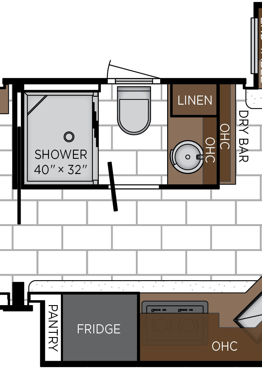 2027 Ventana 3512 Bathroom Floorplan