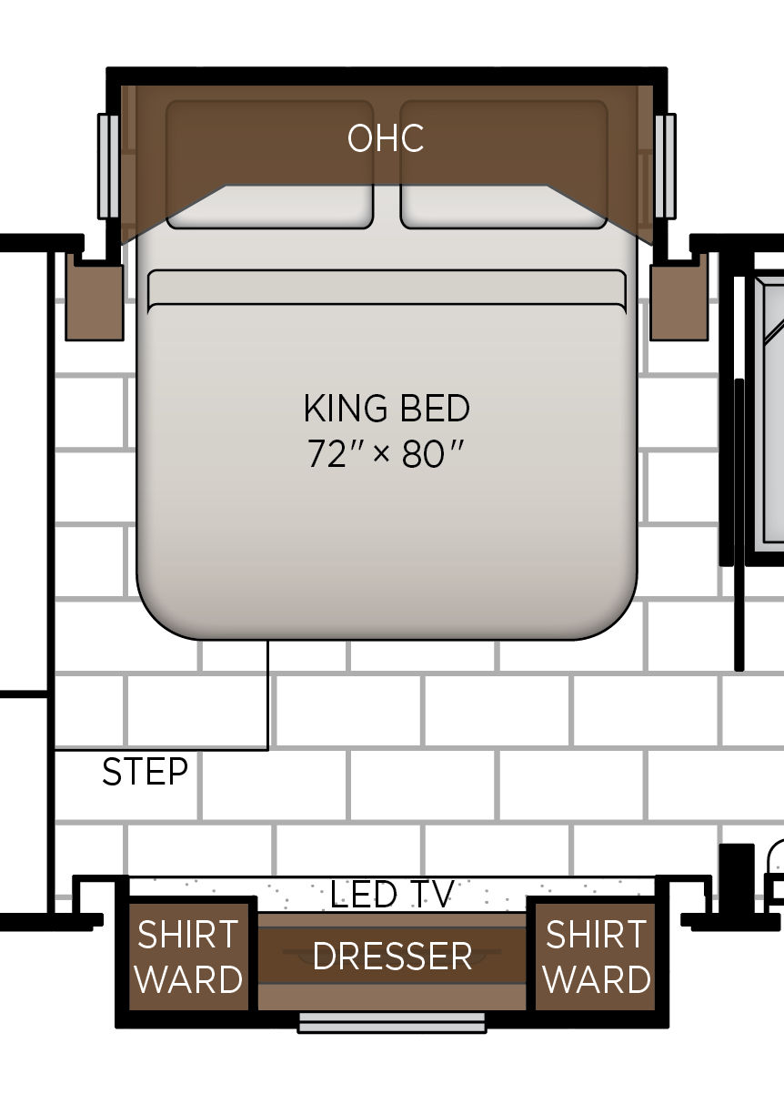 2027 Ventana 3512 Bedroom Floorplan
