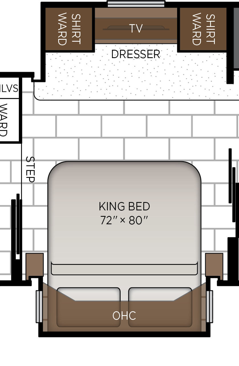 2027 Ventana 4037 Bedroom Floorplan