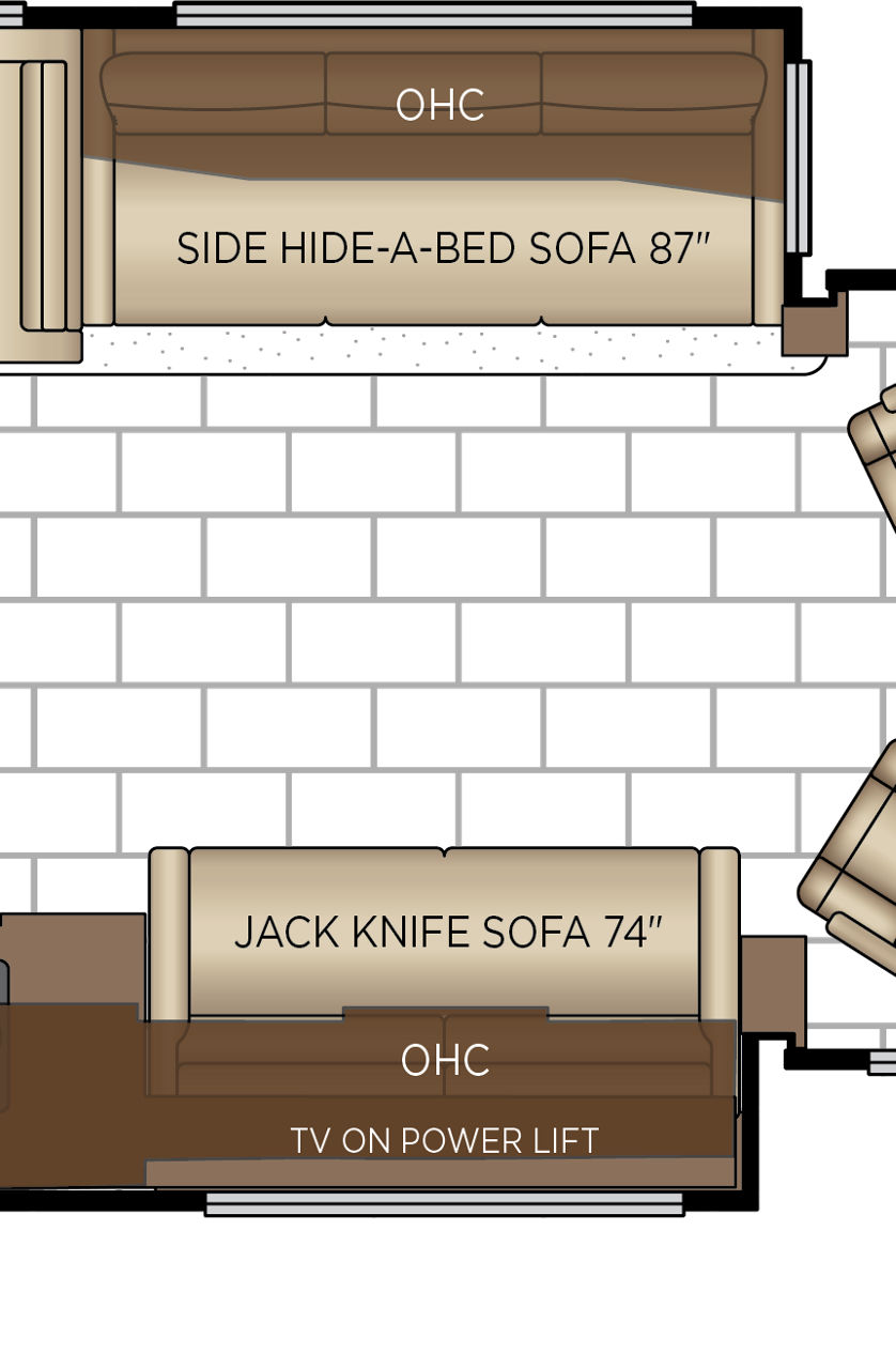 2027 Ventana 4037 Cabin Floorplan