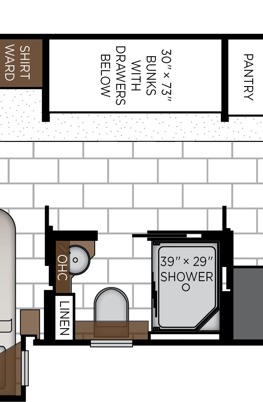 2027 Ventana 4340 Bathroom Floorplan
