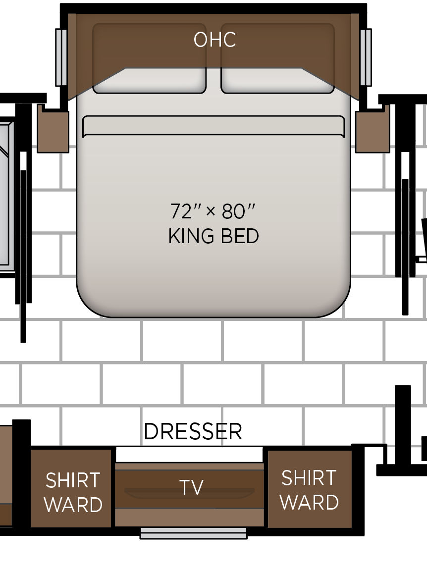 2027 Ventana 4345 Bedroom Floorplan