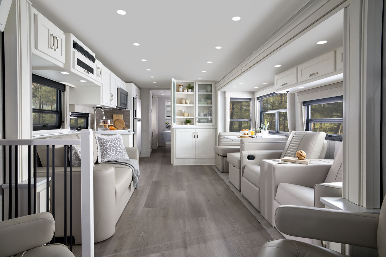 2026 Bay Star Interior Front to Back View