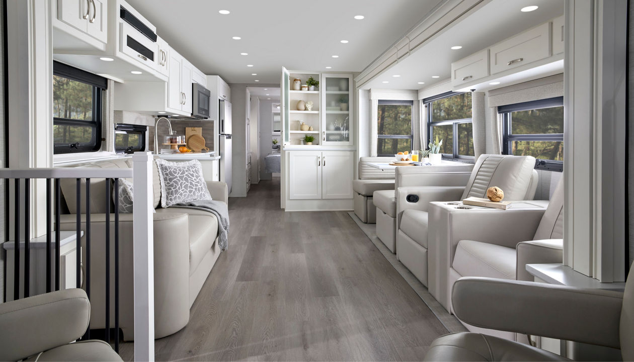 2026 Bay Star Interior Front to Back View