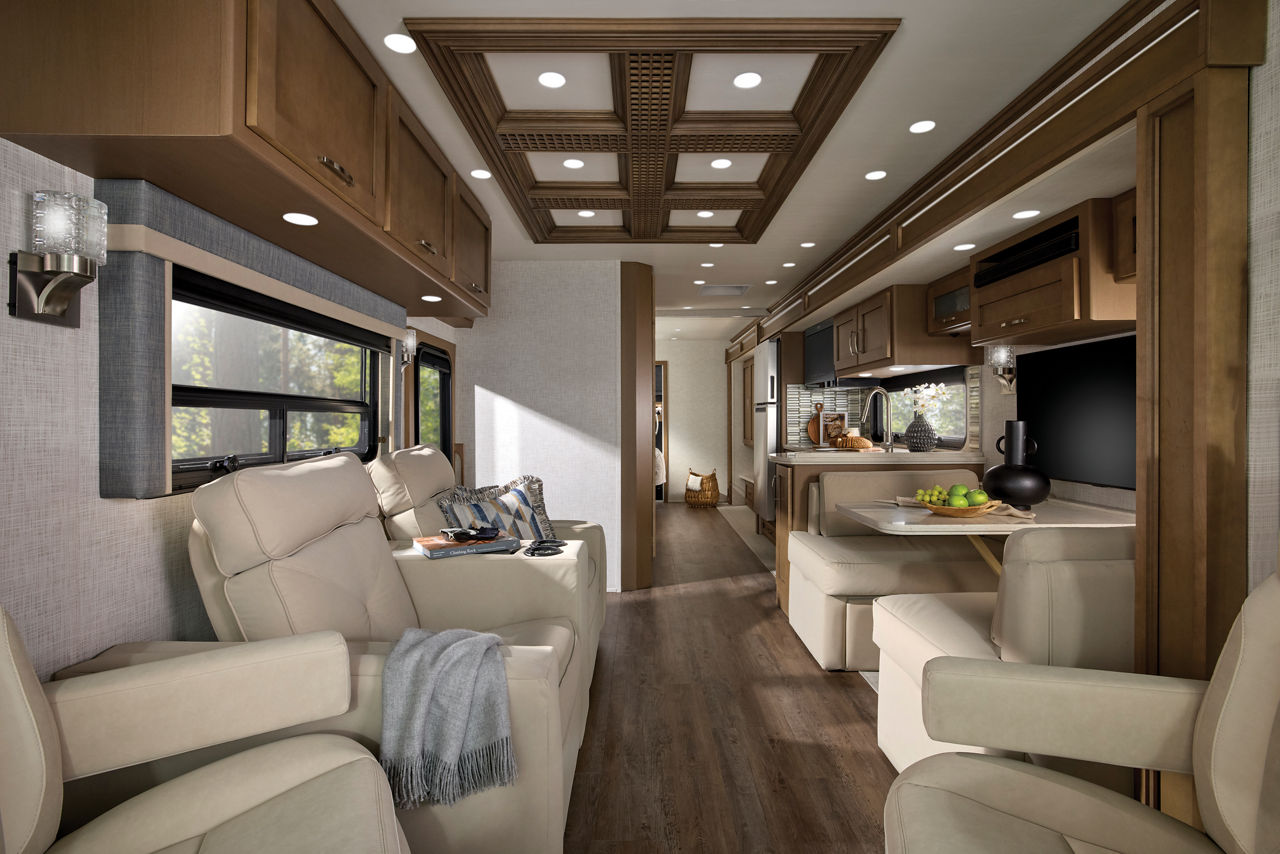2026 Canyon Star Interior Front to Back View