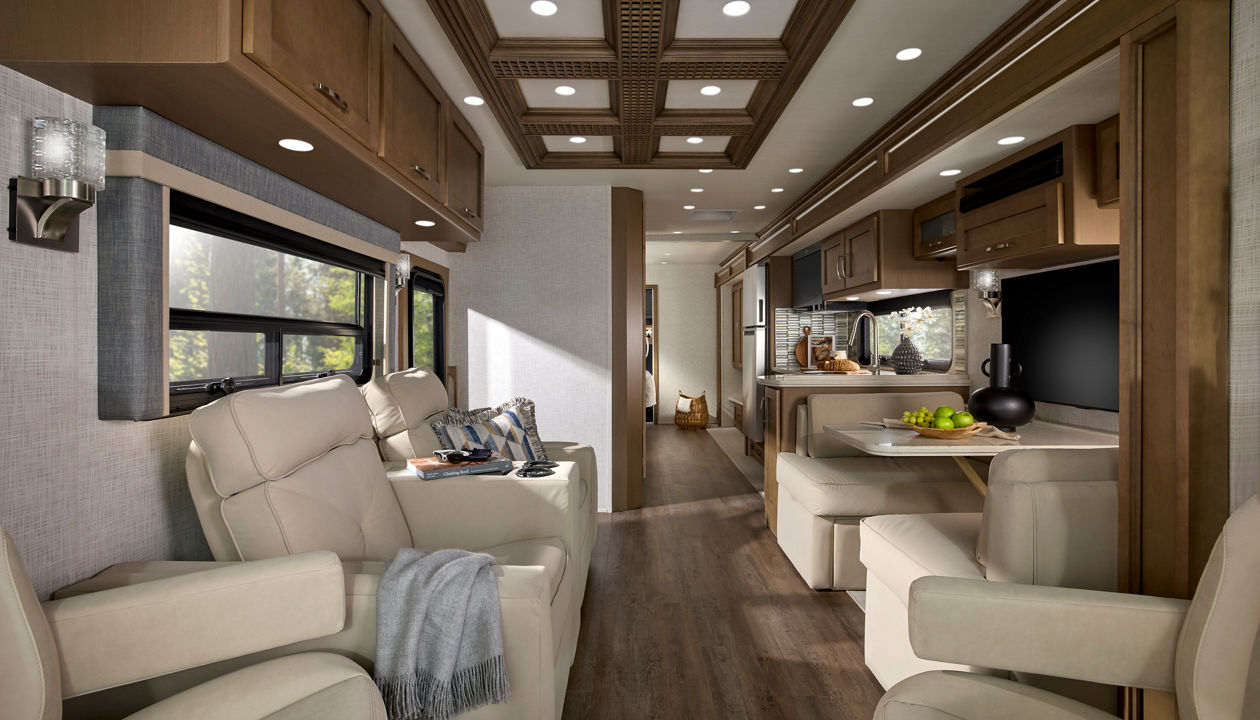 2026 Canyon Star Interior Front to Back View